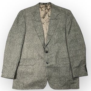 Robert stock signature Gray Blazer  Sport Coat Blazer 44L